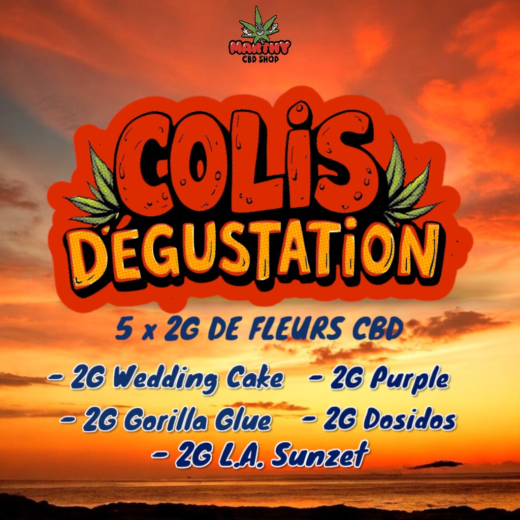 Pack Dégustation 🎁 - 5x2g de Fleurs CBD