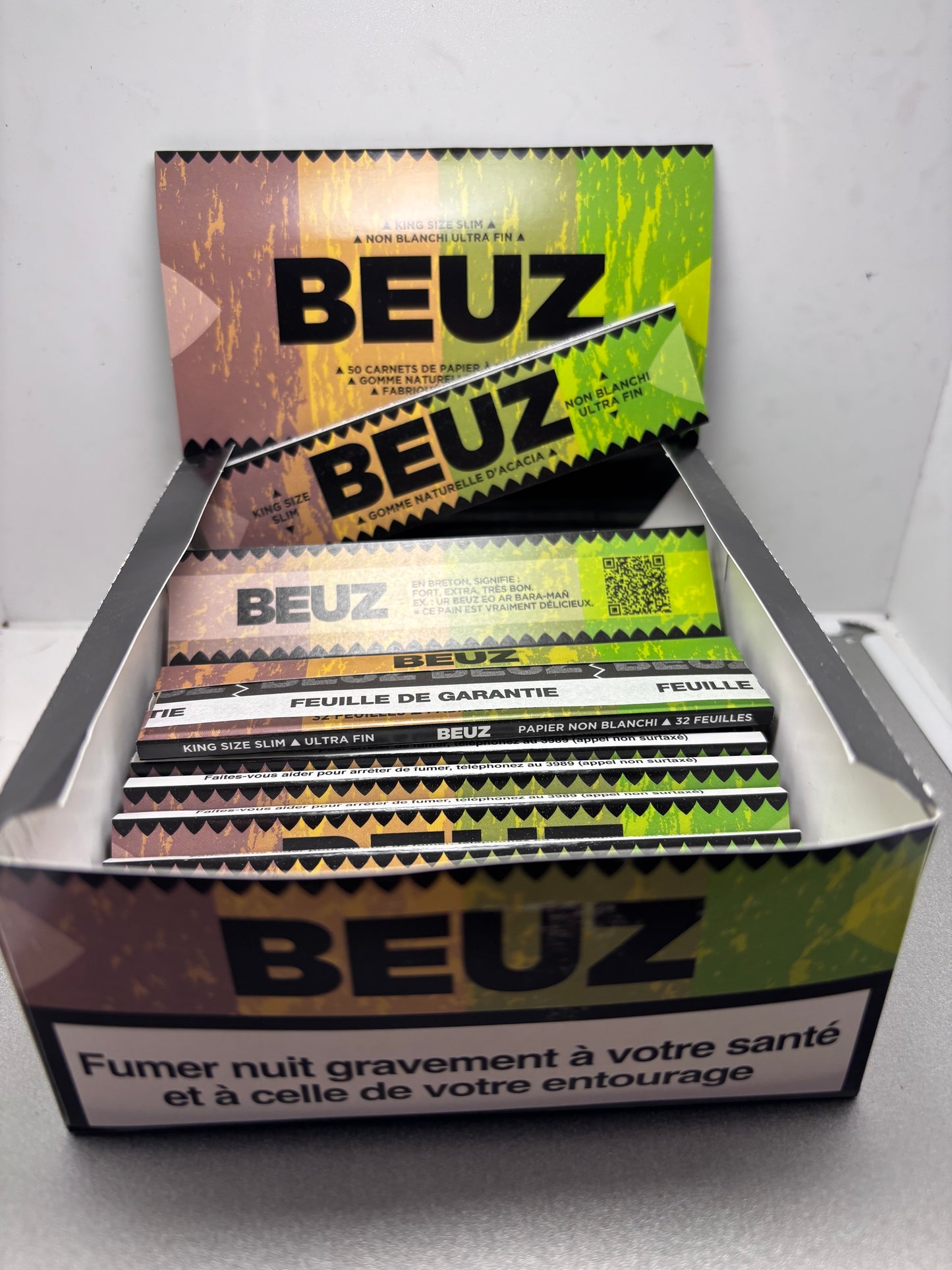 Carnet de 32 feuilles BEUZ - Slim Non Blanchies