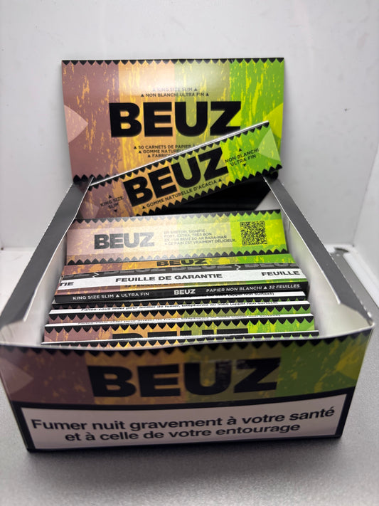 Carnet de 32 feuilles BEUZ - Slim Non Blanchies