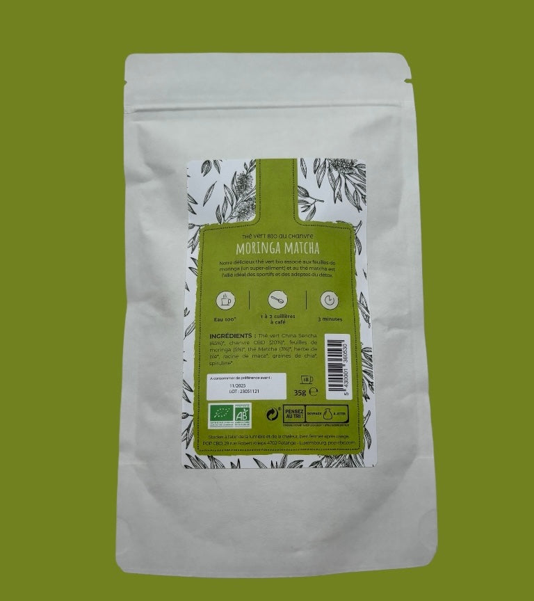 Thé Vert BIO - Moringa Matcha