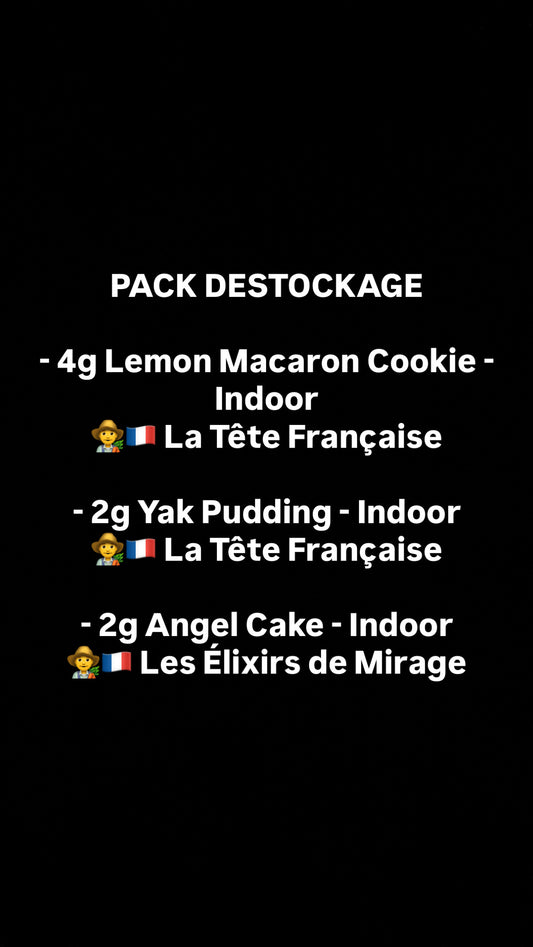 Pack Destock - Indoor 🇫🇷 - 8g